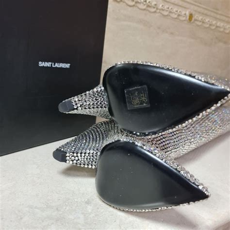 SAINT LAURENT Niki Swarovski Crystal